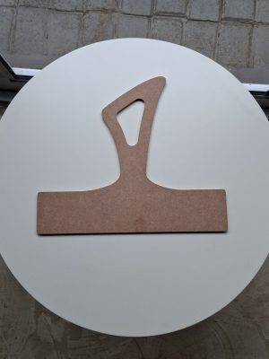 modern handle router template