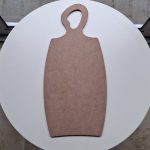 small charcuterie board router template w/organic handle