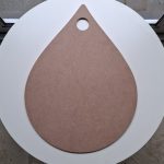 teardrop serving board router template