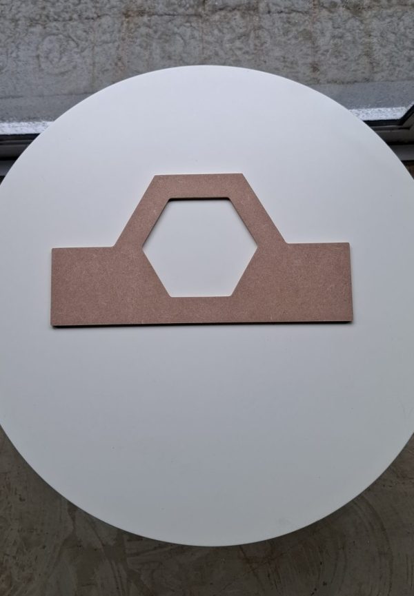 honeycomb handle router template