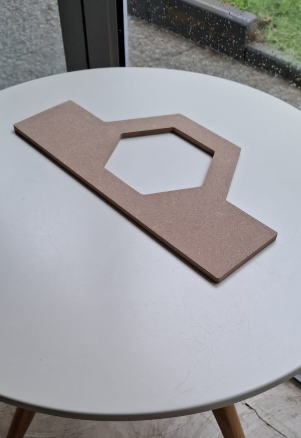 honeycomb handle router template